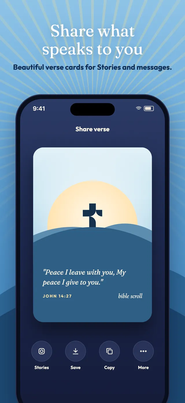 Share what speaks to you